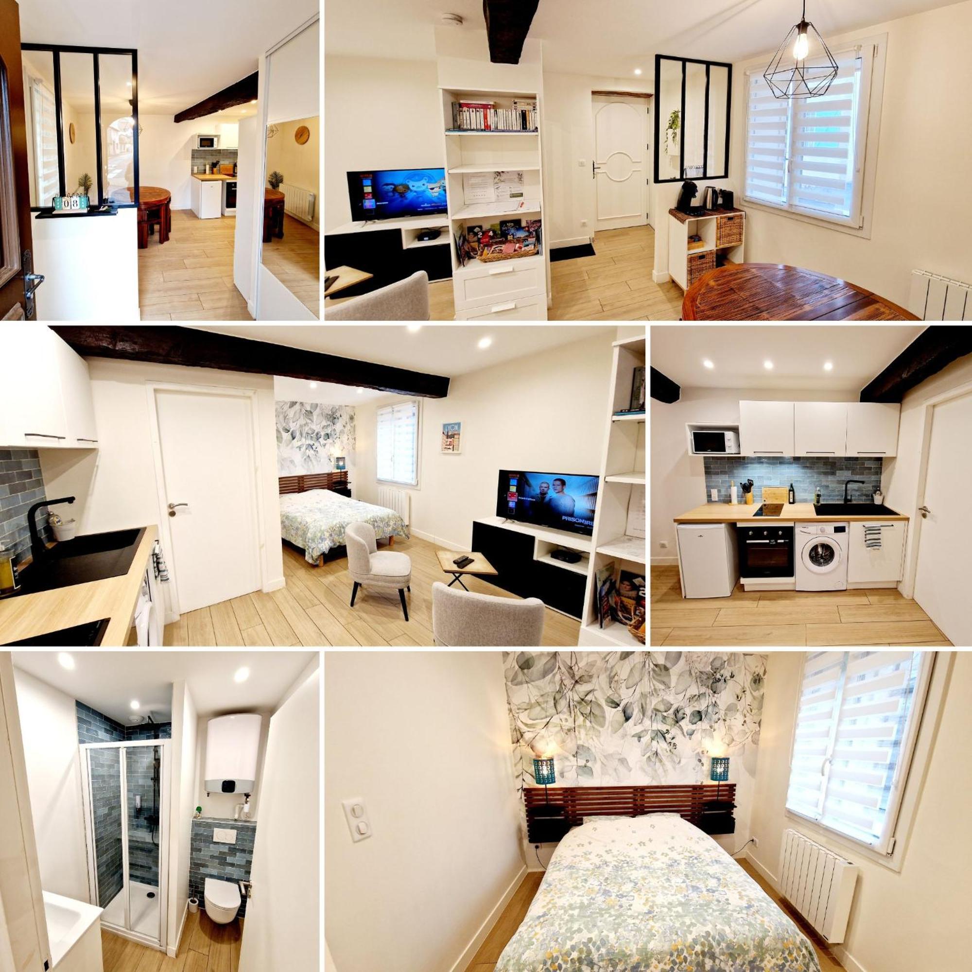 Studio Entierement Equipe Cailloux-sur-Fontaines 外观 照片